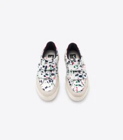 V-12 LEATHER TERRAZZO WHITE PEKIN -ChromeFree Sales Store VSV021738 2