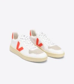 V-10 CWL WHITE ORANGE FLUO BUTTER SOLE -ChromeFree Sales Store VX0702719 2