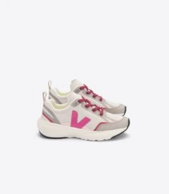 CANARY ELASTIC LACES ALVEOMESH NATURAL MIA