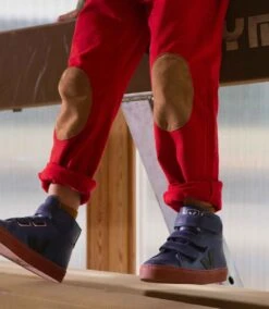 ESPLAR MID FURED LEATHER COBALT RUST -ChromeFree Sales Store hd 8