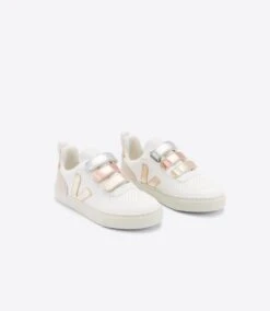 V-10 CHROMEFREE LEATHER MULTICO WHITE SHINY -ChromeFree Sales Store veja cv0502894c top