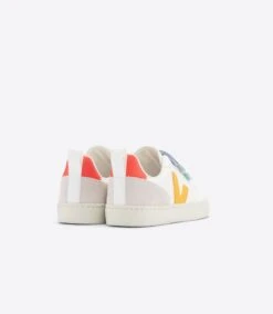 V-10 CHROMEFREE LEATHER MULTICO WHITE OURO -ChromeFree Sales Store veja cv0502905c back