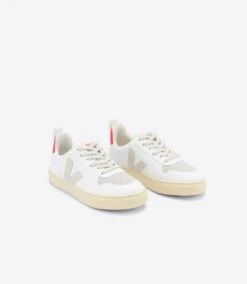 V-10 LACES CWL WHITE PIERRE ROSE FLUO -ChromeFree Sales Store veja cx0703057c top