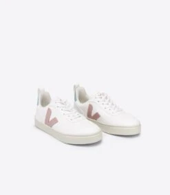 V-10 LACES CWL WHITE BABE BLUE -ChromeFree Sales Store veja cxl072886 top