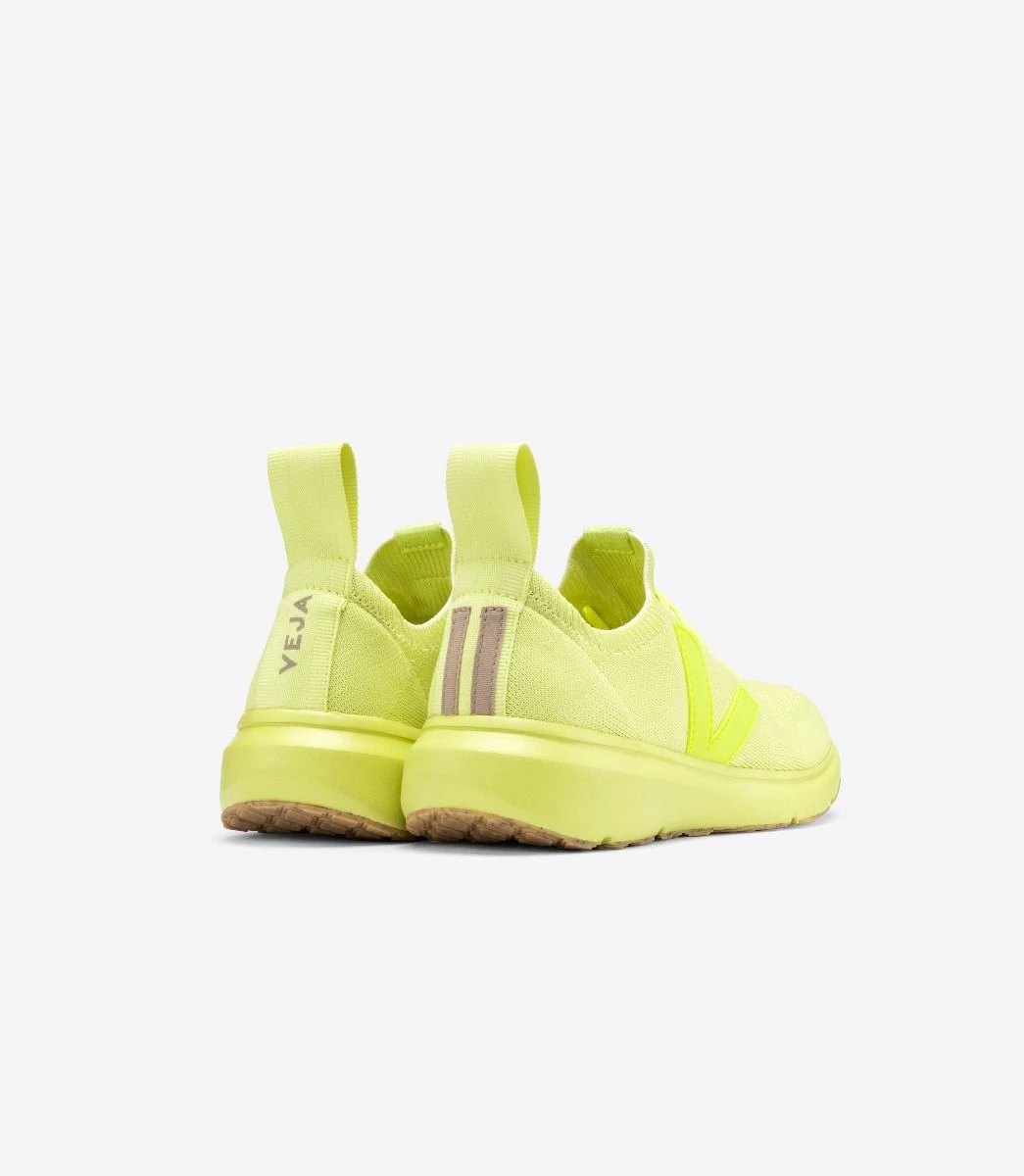 V-KNIT VEJA X RICK OWENS FULL ACID YELLOW 3 V-KNIT VEJA X RICK OWENS FULL ACID YELLOW - Image 3