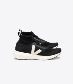 V-KNIT VEJA X RICK OWENS MID BLACK PIERRE