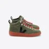RORAIMA SUEDE OLIVE BLACK RUST SOLE
