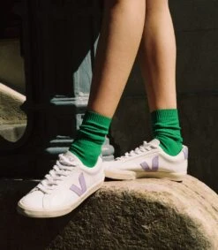 ESPLAR LEATHER WHITE LAVANDE -ChromeFree Sales Store veja ss22 4emevue esplar white lavande