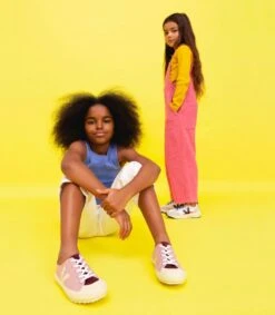 FLIP LACES CANVAS MULTICO BABE -ChromeFree Sales Store veja ss22 4emevue kids flip 01