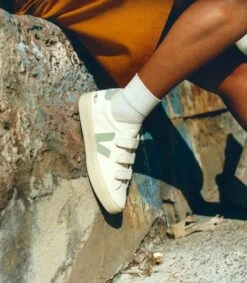 RECIFE CHROMEFREE LEATHER WHITE MATCHA -ChromeFree Sales Store veja ss22 lookbook naples vincentdesailly 4emevue recife 66