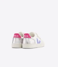 V-12 CHROMEFREE LEATHER MULTICO SILVER -ChromeFree Sales Store veja xv0502839c back
