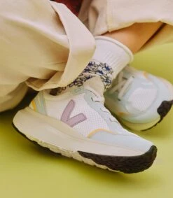 CANARY ELASTIC LACES ALVEOMESH WHITE PARME -ChromeFree Sales Store yl1803242c 4